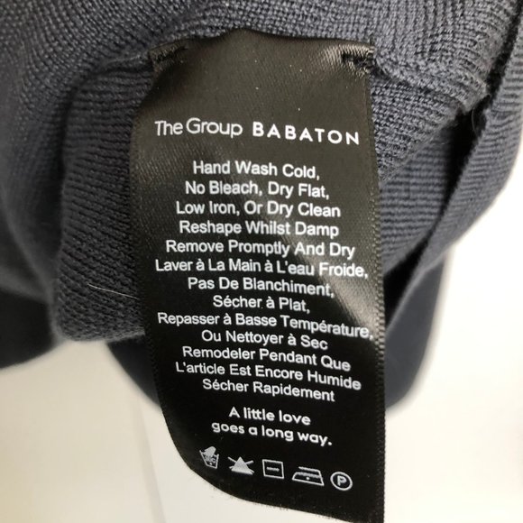 Aritzia Babaton Merino Wool Crop Sweater Size XS - Picture 4 of 5